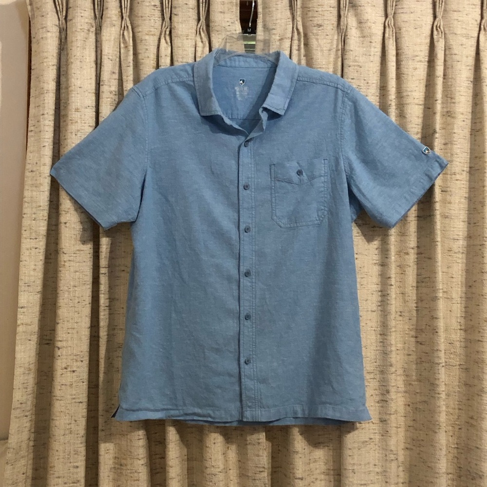 Kuhl Getaway Hemp Blend Short Sleeve Shirt - Medium